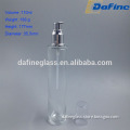 Wholesale Chinese high quality custom made round empty 110ml perfume glass bottle with sprayer